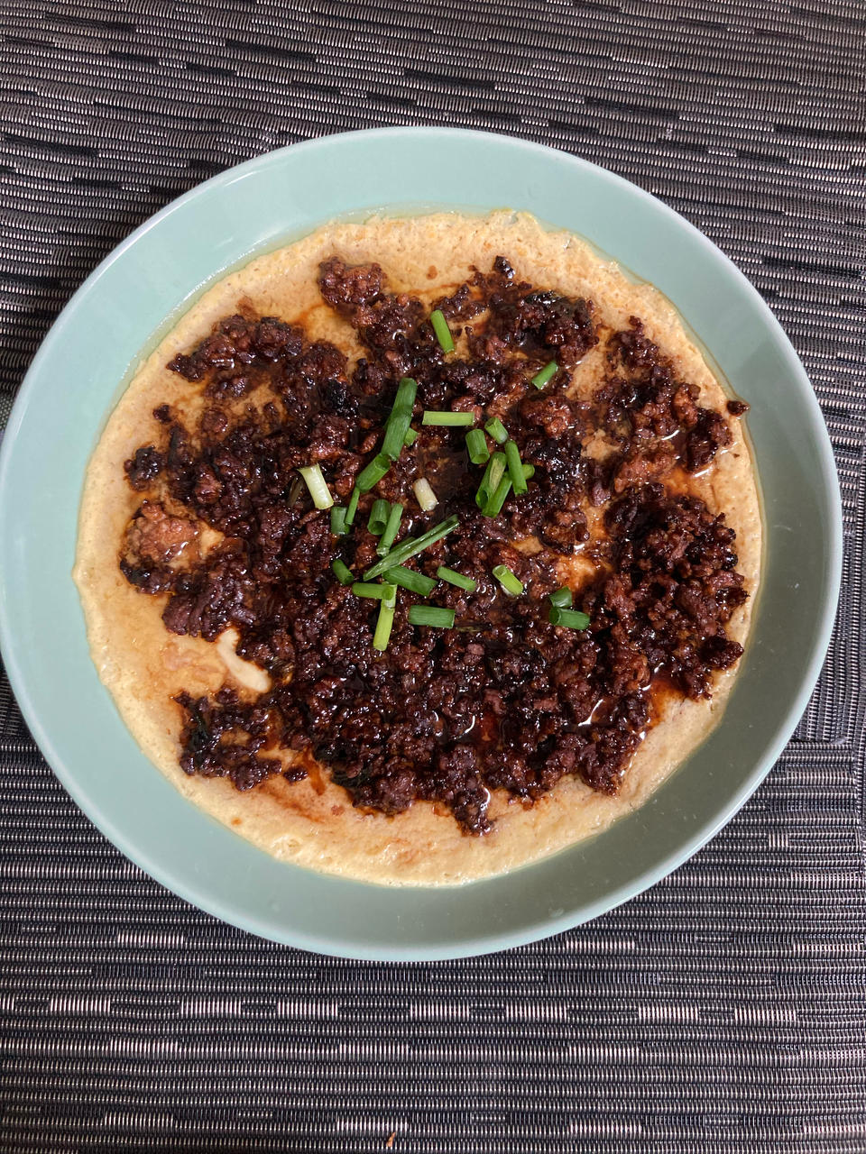 【豆腐肉末蒸蛋】非常嫩滑，小朋友也特喜欢