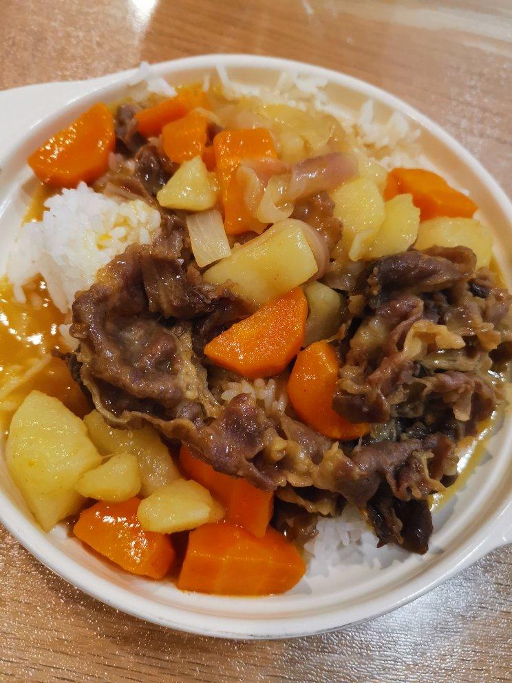 咖喱土豆牛肉卷—火锅后的狂欢