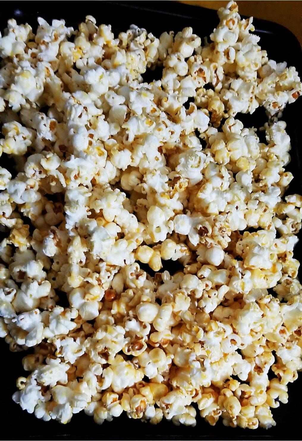 一招搞定小朋友的黄油焦糖爆米花，简单又好吃