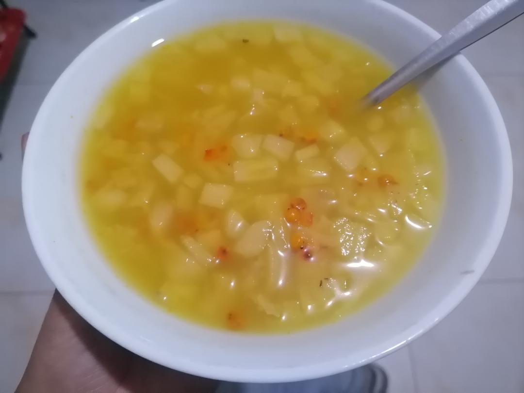 菠萝沙棘甜汤