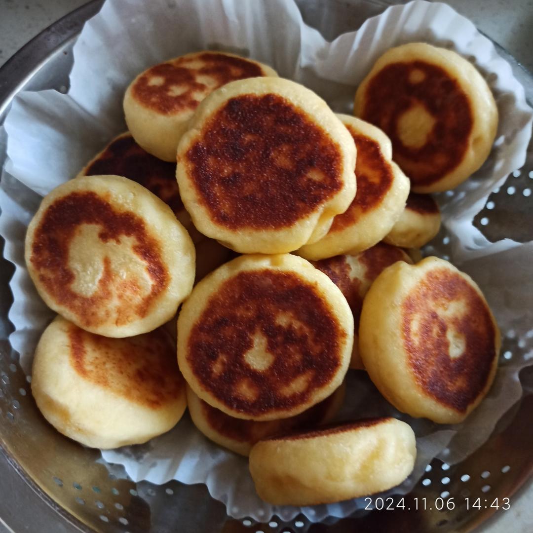 松软养胃的山药饼      （高营养低热量）