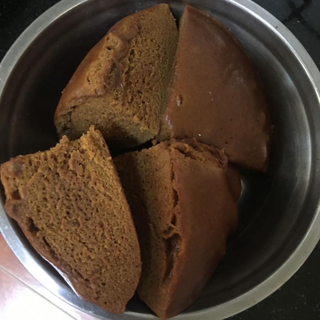 不加泡打粉的红糖马拉糕