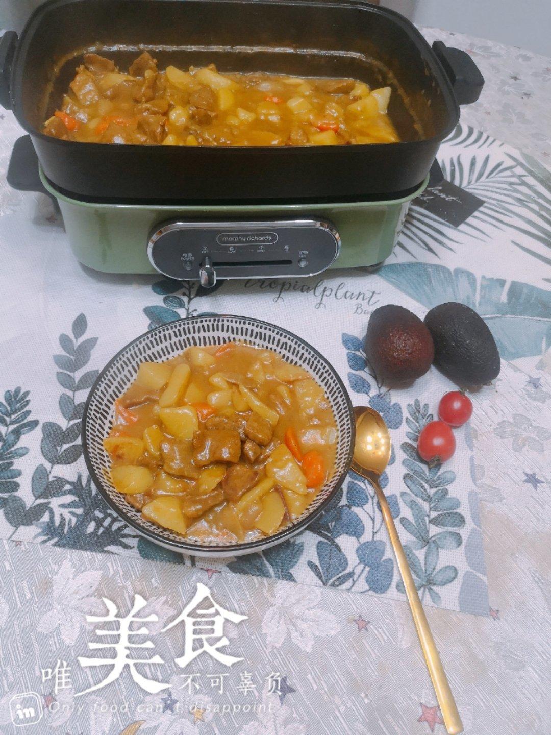 咖喱牛肉
