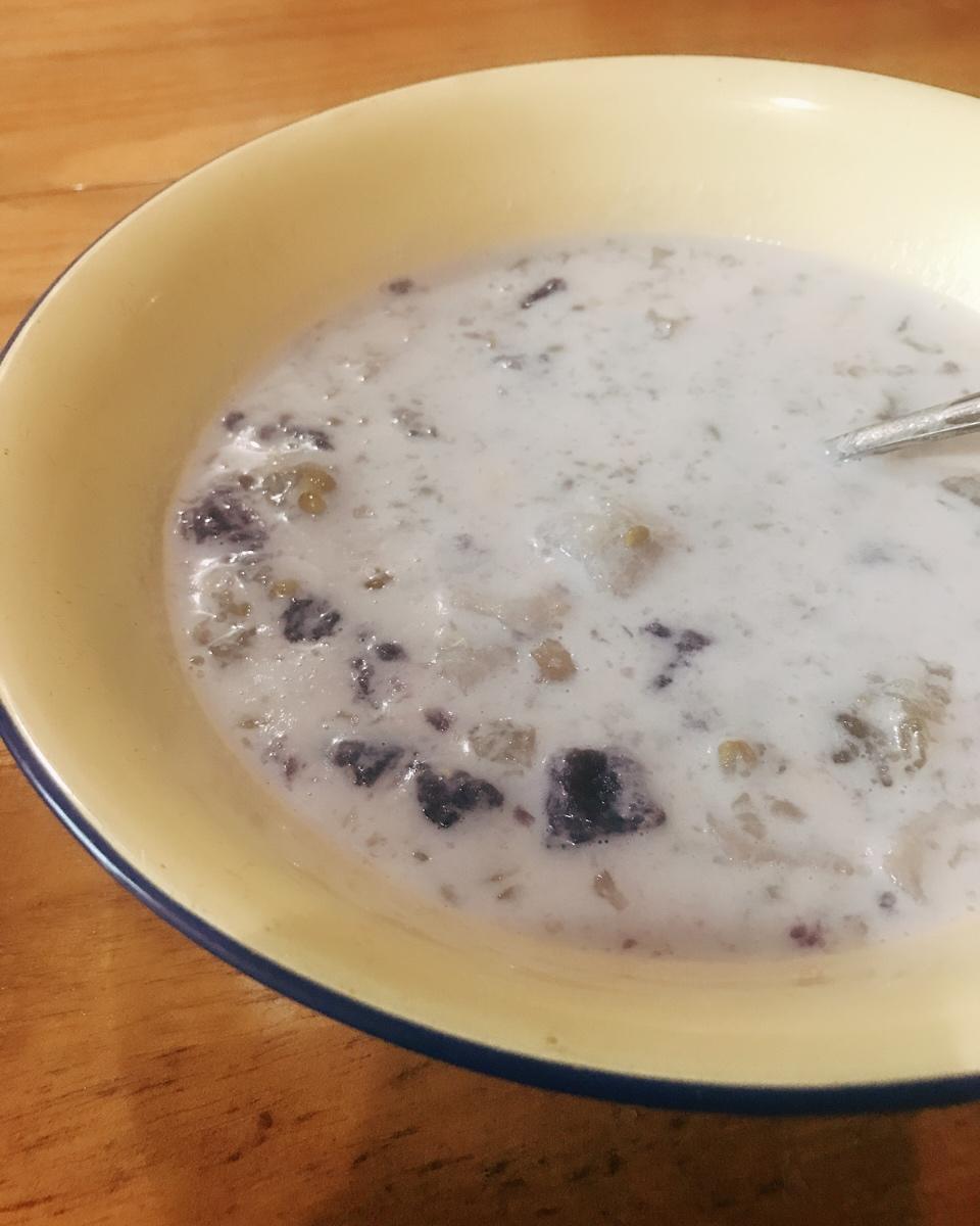 绿豆沙芋圆