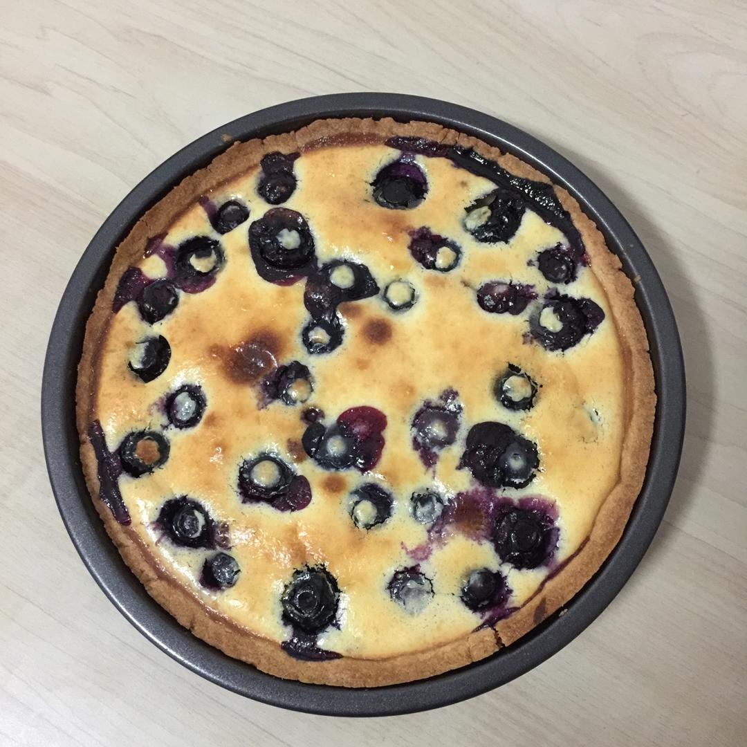蓝莓乳酪派