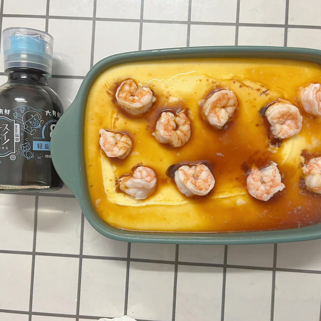 虾仁蒸蛋