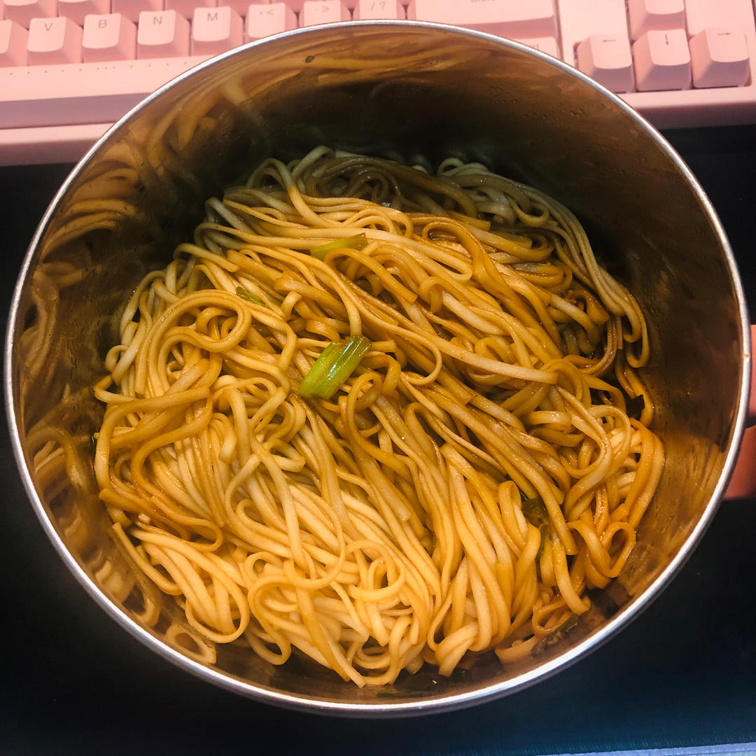 湖南人爱的猪油拌面