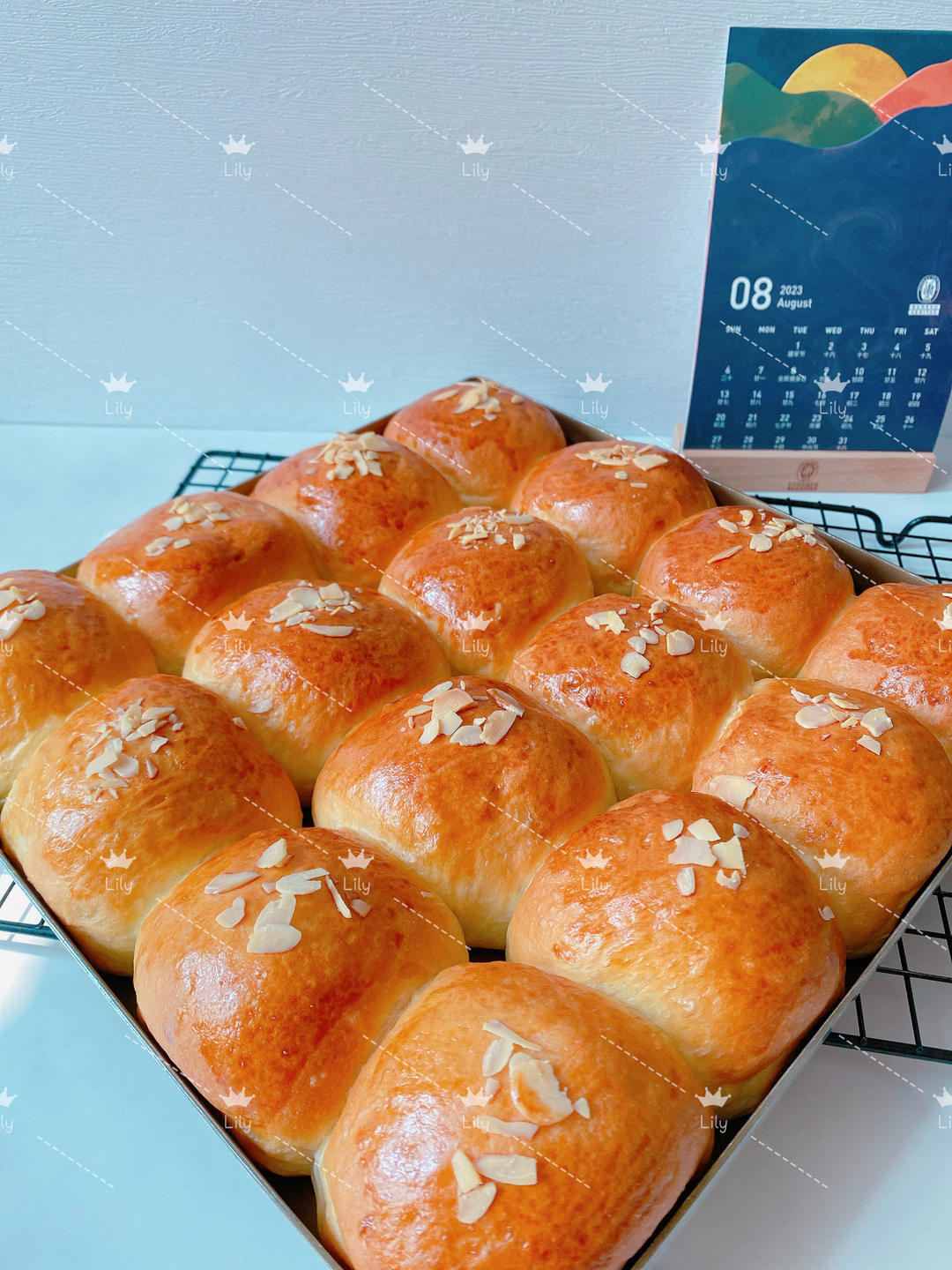 放三天都不硬软fufu的牛奶小面包配方分享