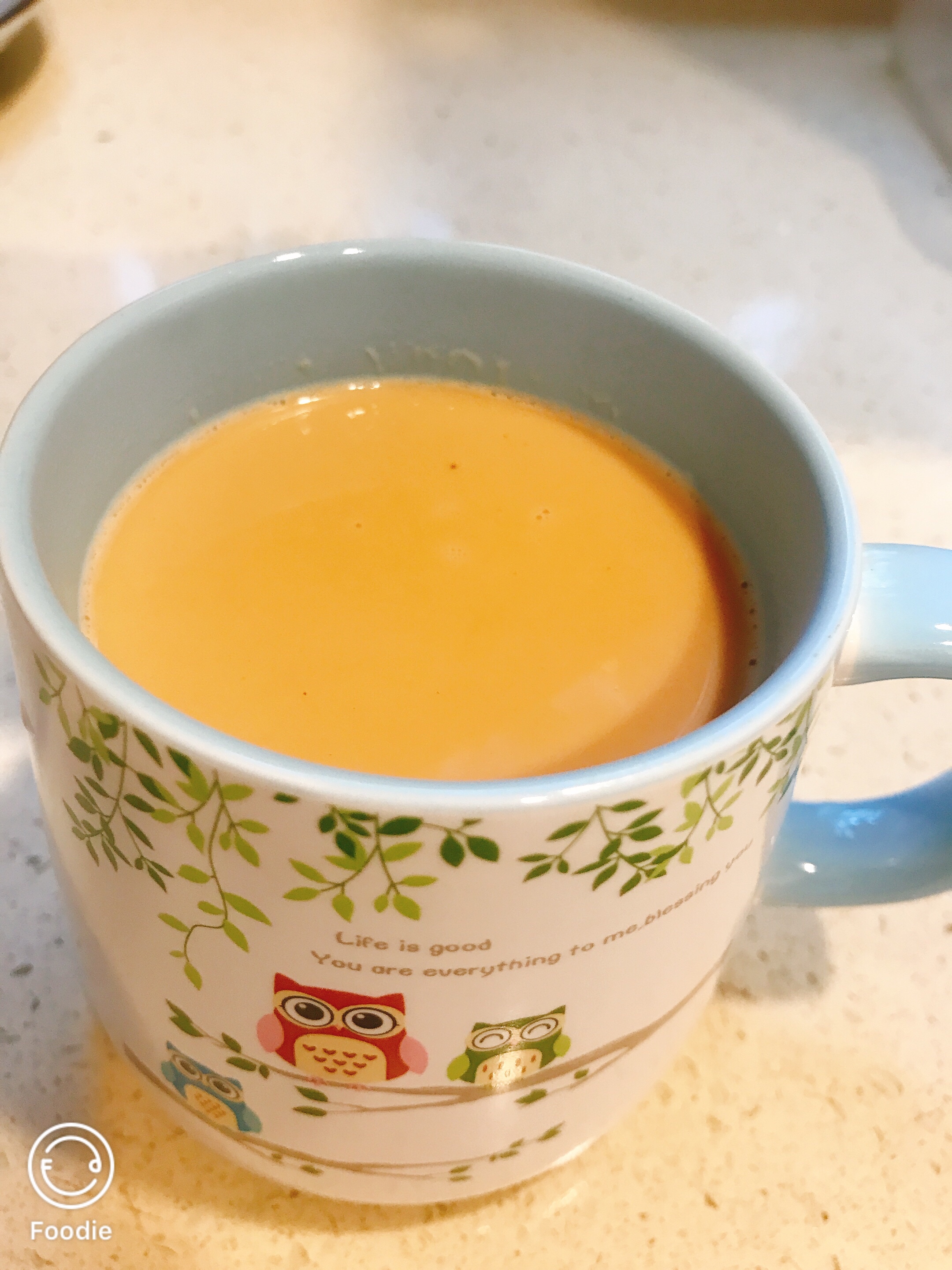 焦糖奶茶～超级简单的做法