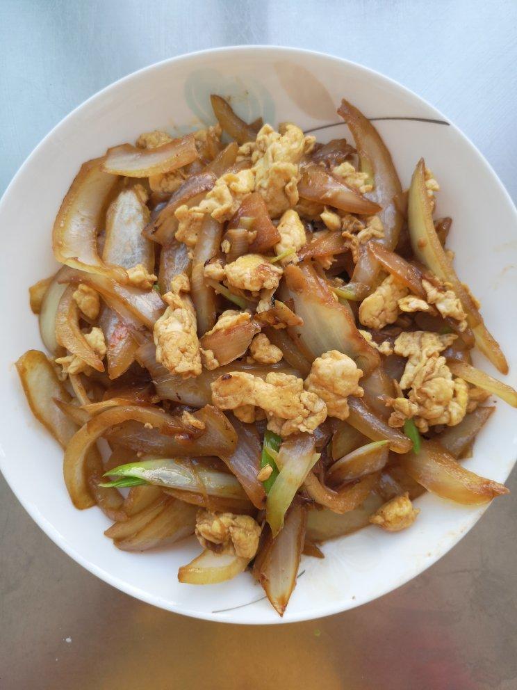 洋葱炒鸡蛋