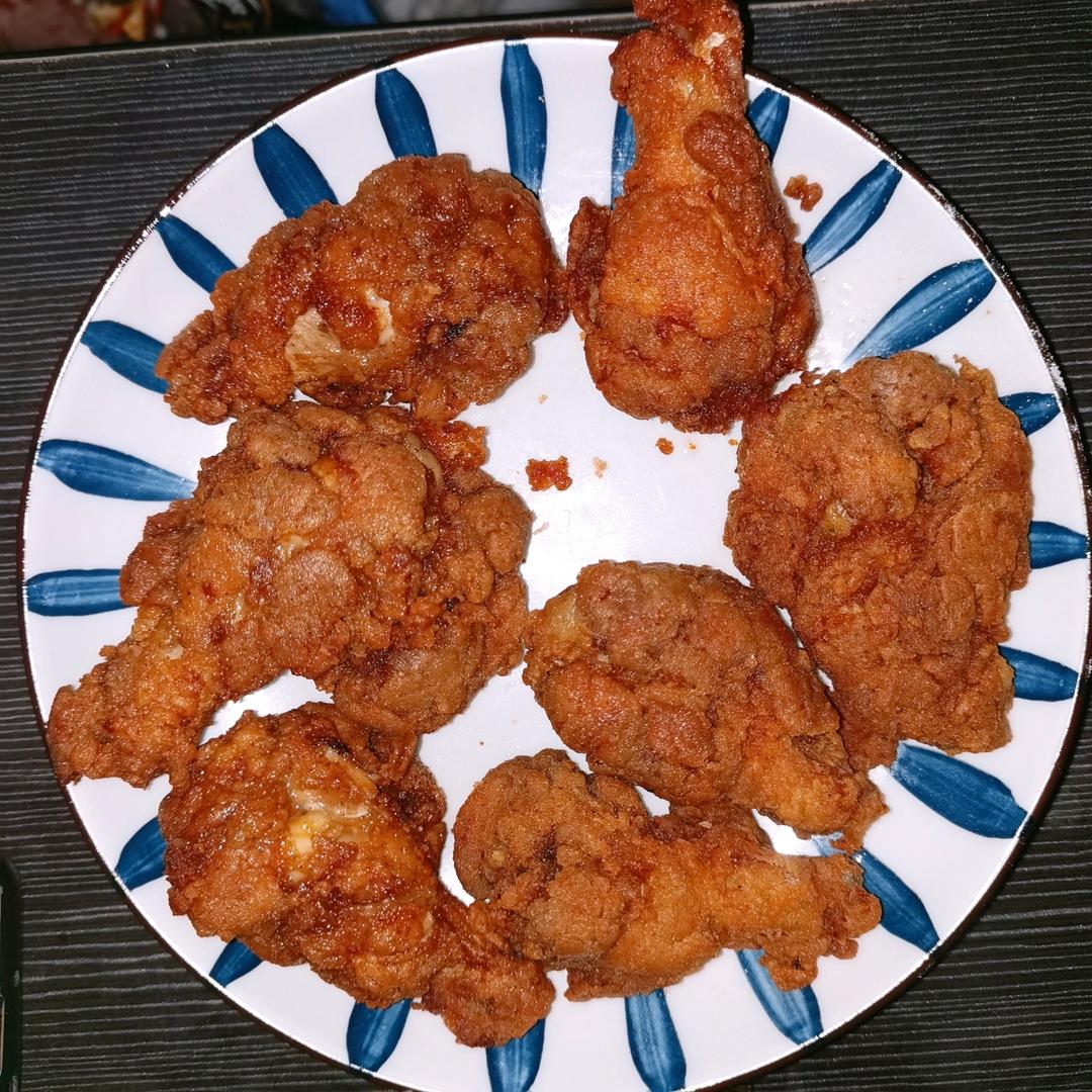 肯德基 炸鸡翅 炸鸡腿🍗好吃好吃了😋