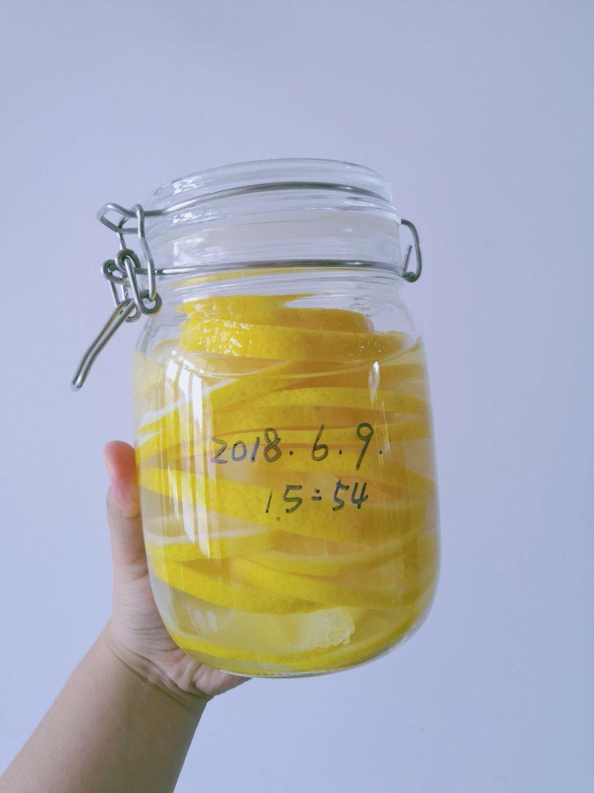 自制柠檬酵素🍋～传说中的健康减肥！