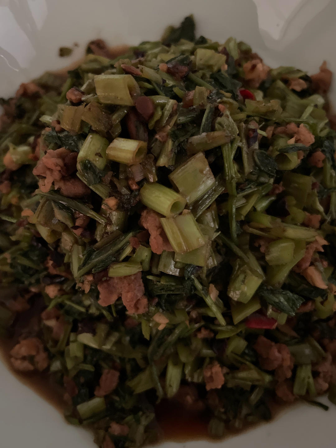 空心菜的天花板，香迷糊了🤣🤣下饭神器～