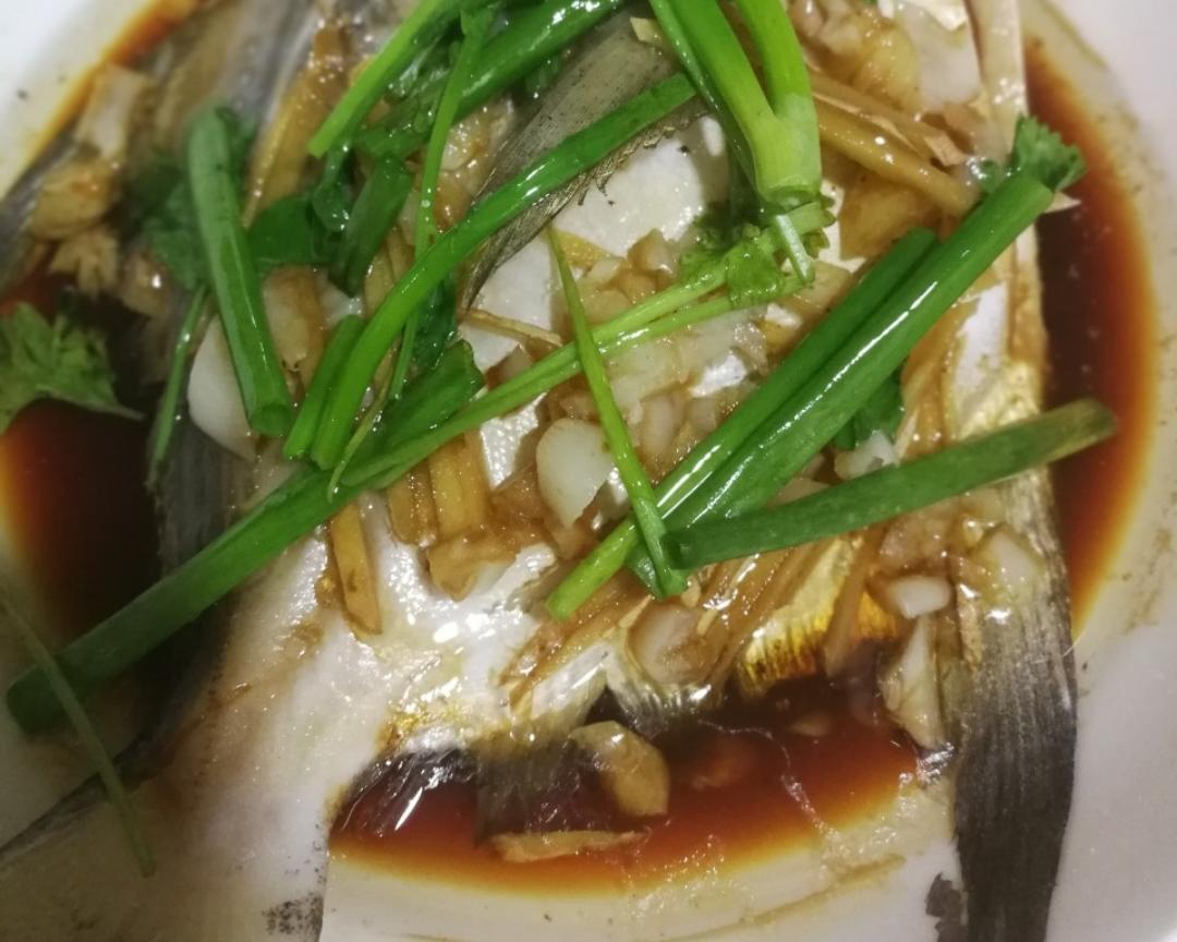 清蒸小白仓鱼的做法