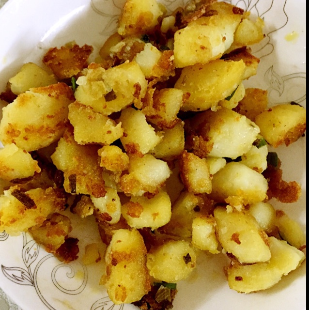 香煎土豆块