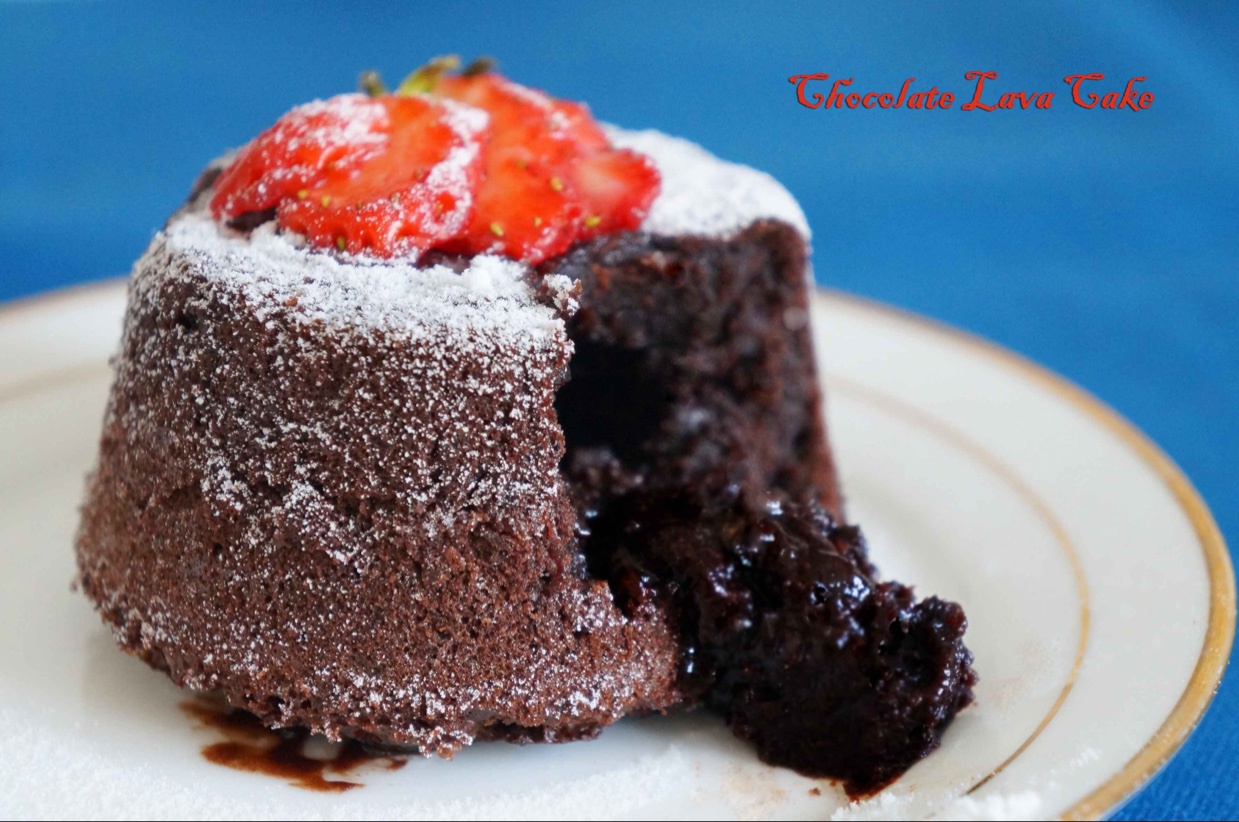 巧克力熔岩蛋糕 Chocolate Molten Lava Cake