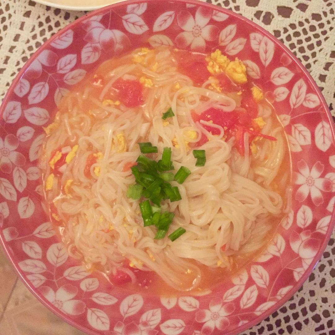 西红柿鸡蛋面