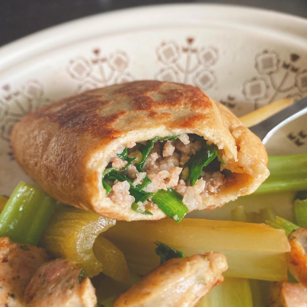 【生酮低碳】酱肉韭菜馅，可做韭菜盒子包子饺子