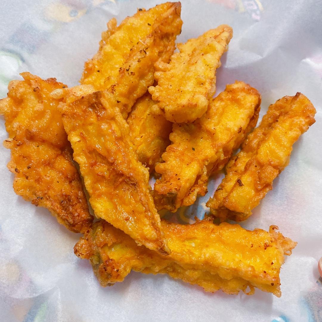 绝对惊艳到你💌一起来吃外酥里嫩，给肉都不换的椒盐杏鲍菇❗️