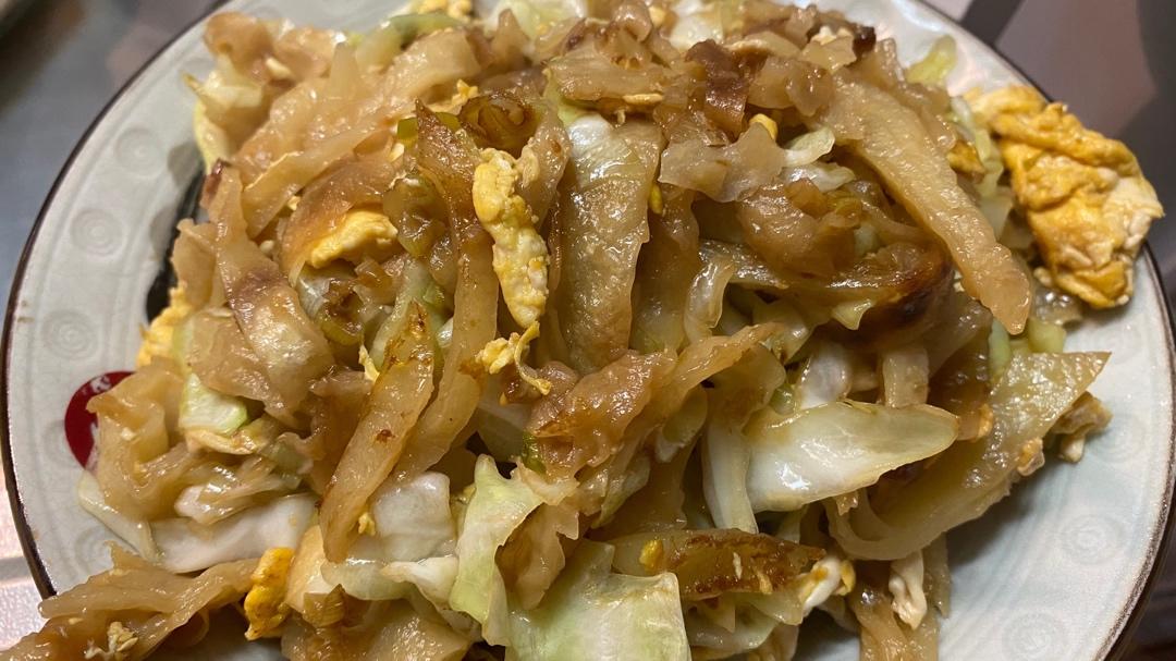 老北京素炒饼(肉炒饼)