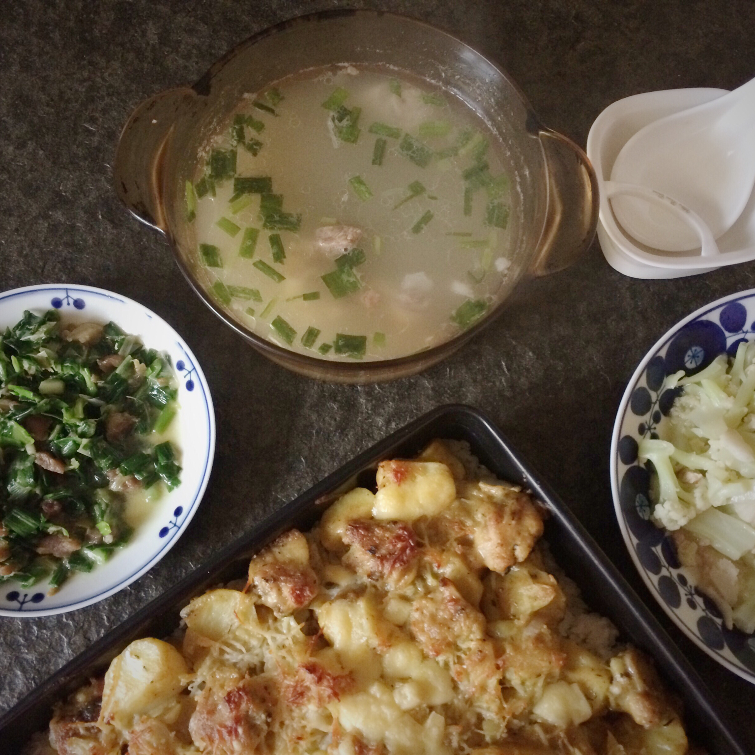 咖喱鸡肉奶酪焗饭