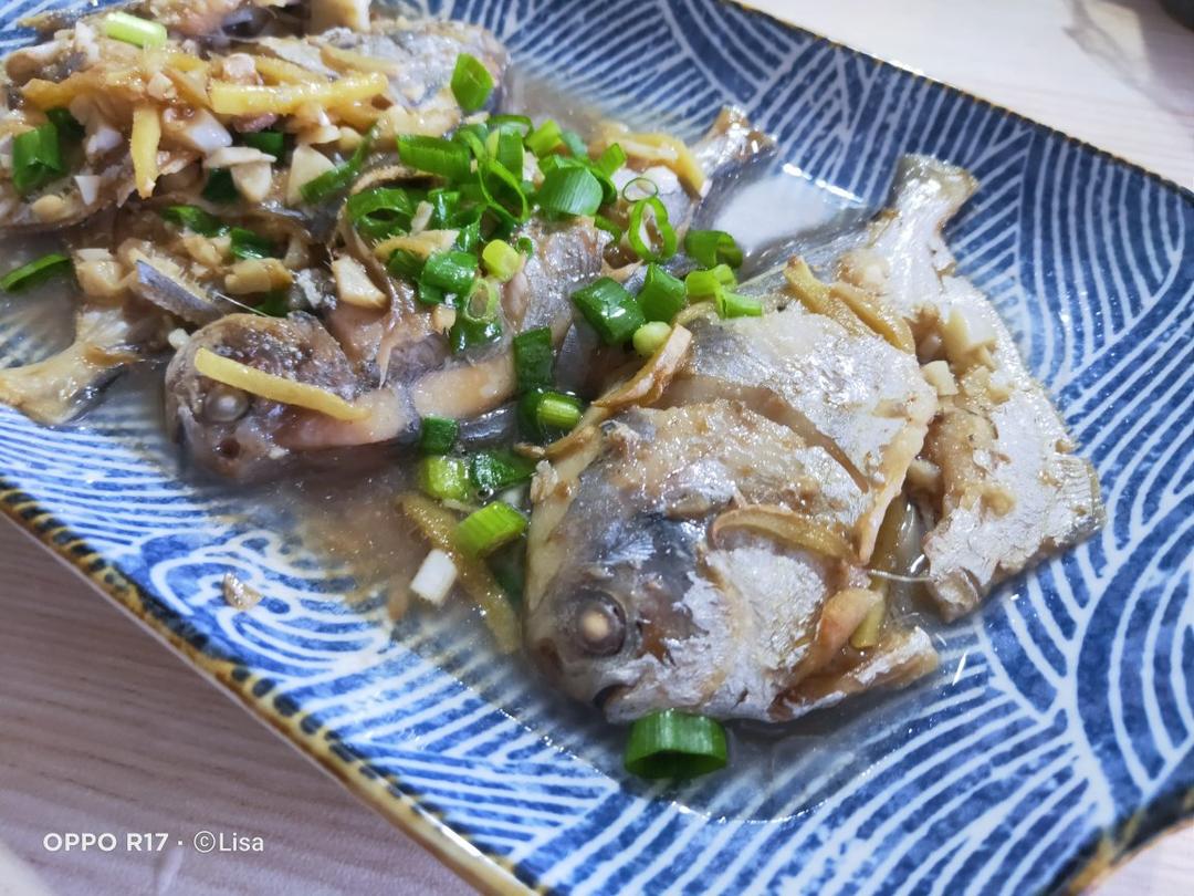 酱焖鲳鱼，胶东沿海传统做法