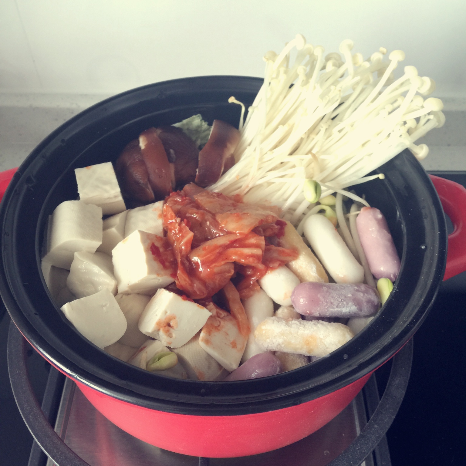 韩国芝士年糕火锅