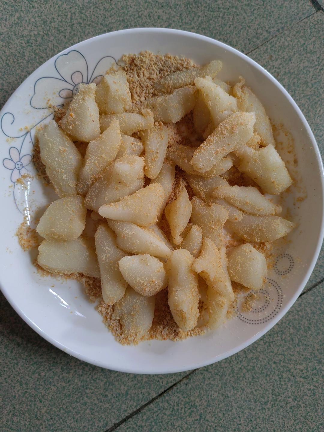 平底锅做雪媚娘