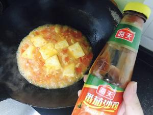 番茄豆腐焖猪肉的做法 步骤12