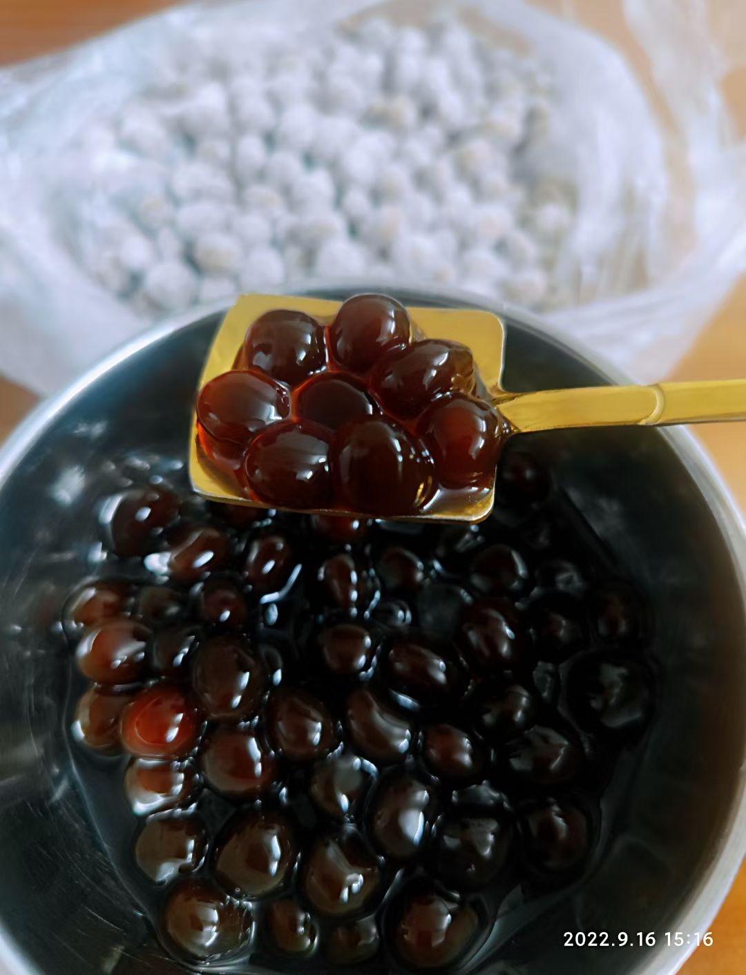 自制珍珠，Q弹滑滑，实现珍珠奶茶自由！