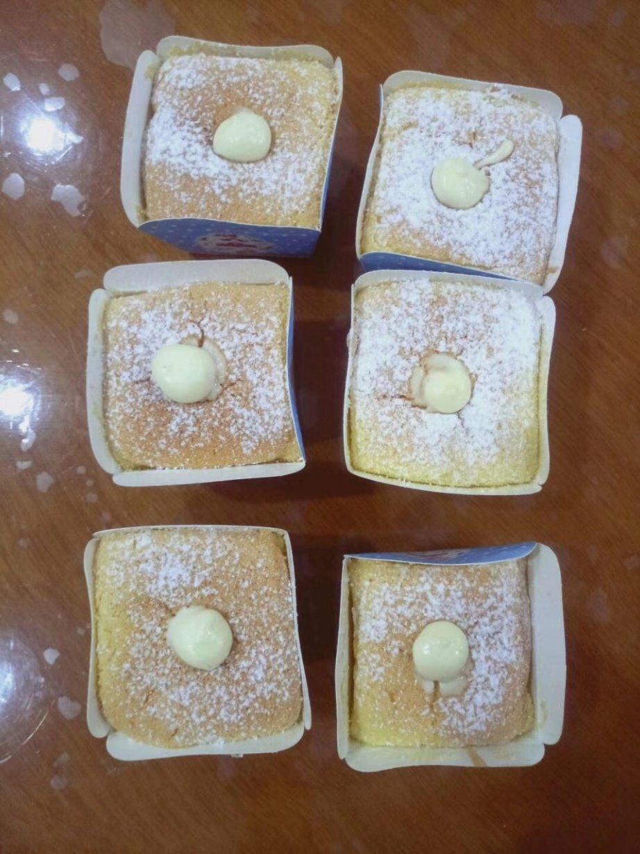 北海道戚风杯子蛋糕