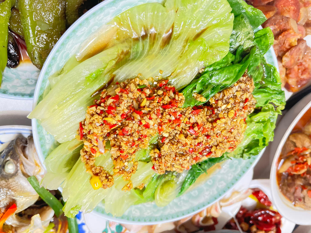 蒜蓉生菜，3分钟搞定