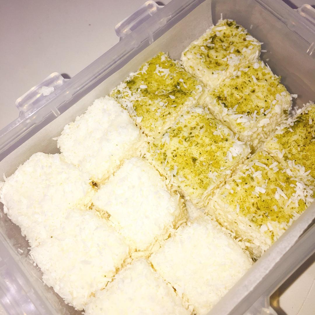 完胜85度C牛奶椰丝小方