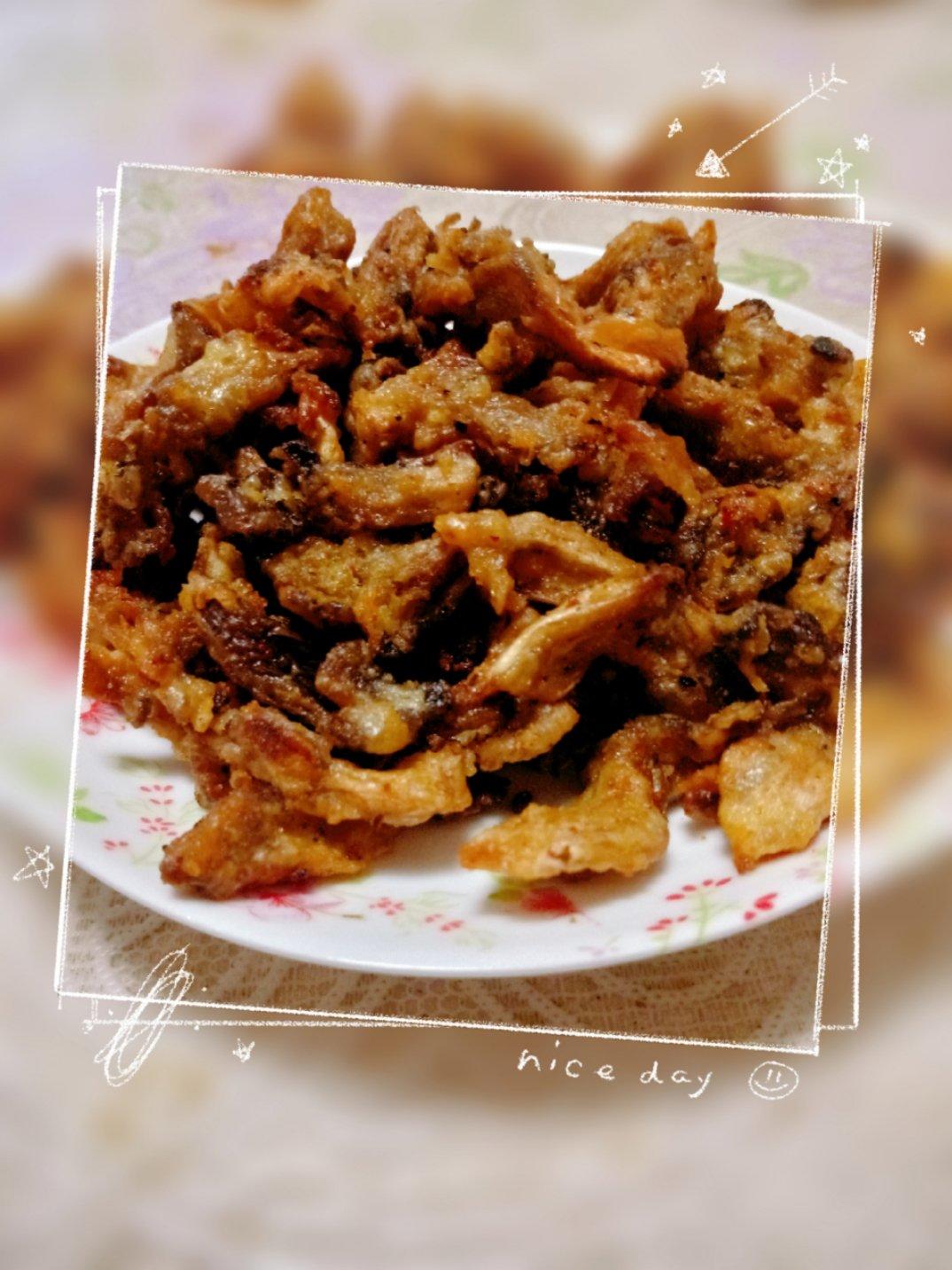 椒盐蘑菇🍄之懒人版