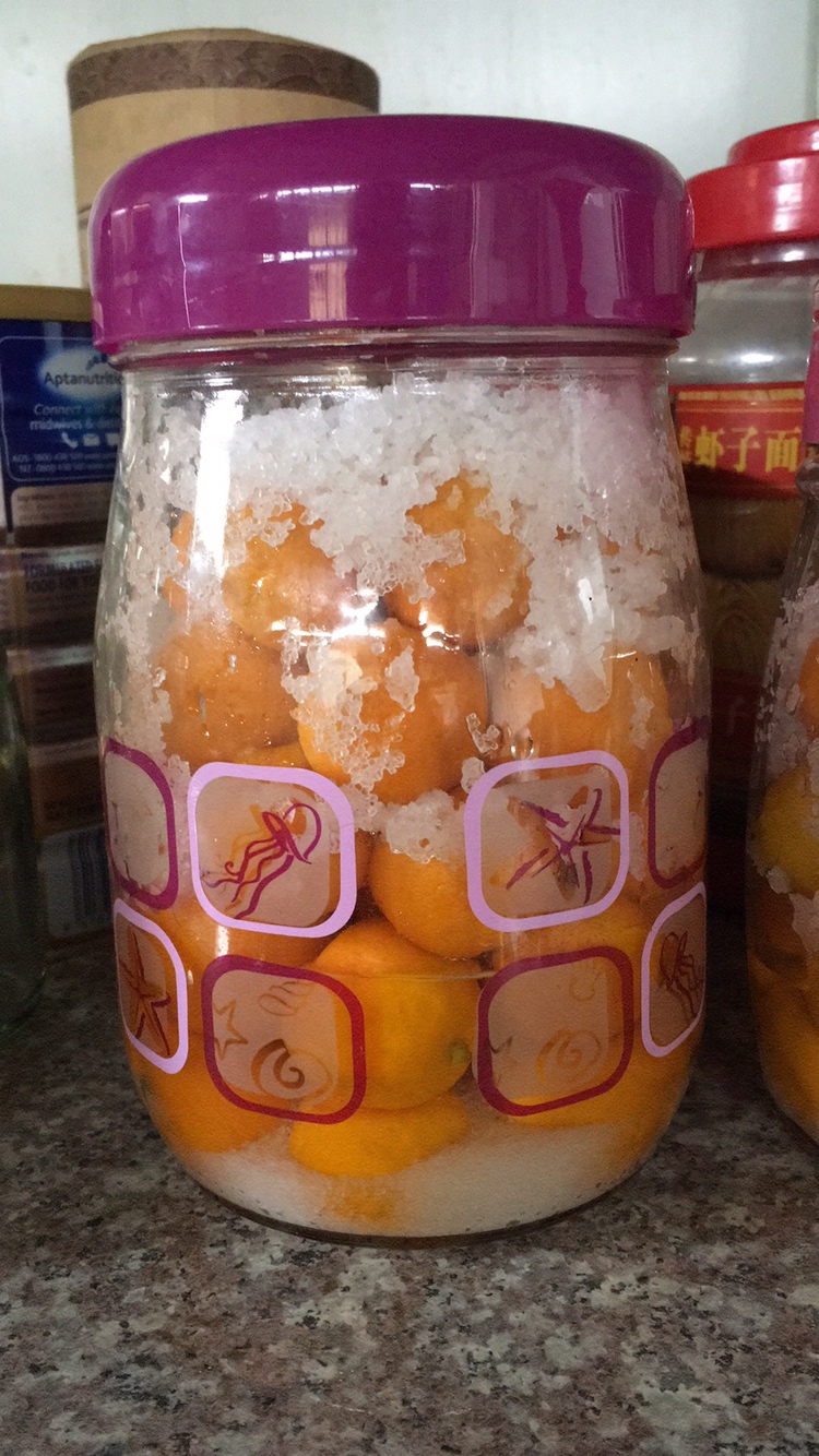 咸柑橘制作的做法