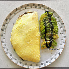 西式乳酪欧姆蛋 omelette