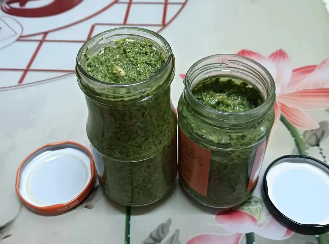 安闹闹夏日私房罗勒青酱