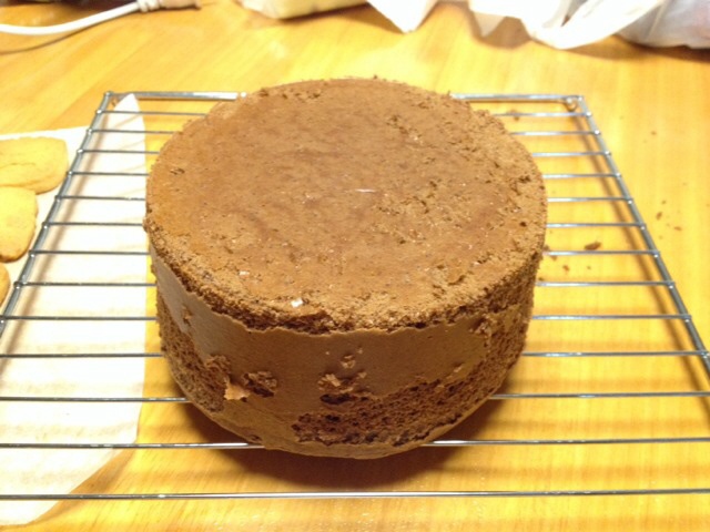 巧克力戚风蛋糕