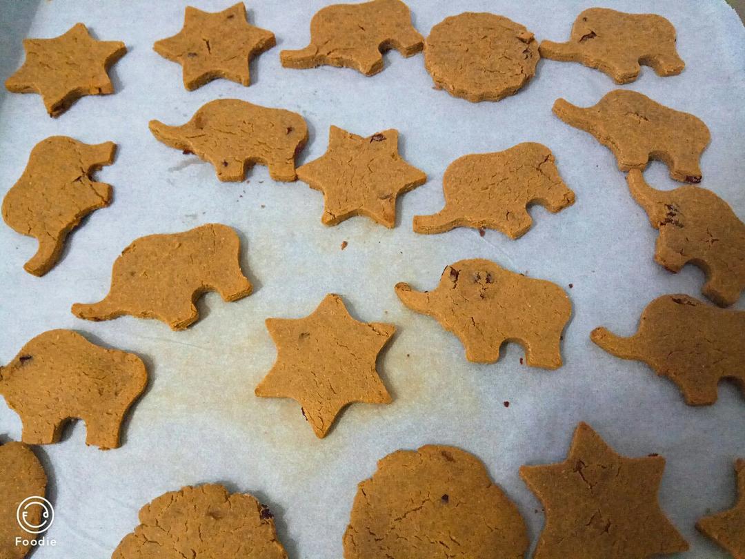 无油きなこ(黄豆粉)饼干