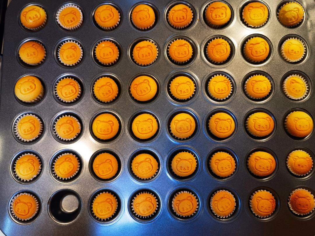 视频👶一口一个｜超可爱｜原味｜mini宝宝小蛋糕｜48连24连通用