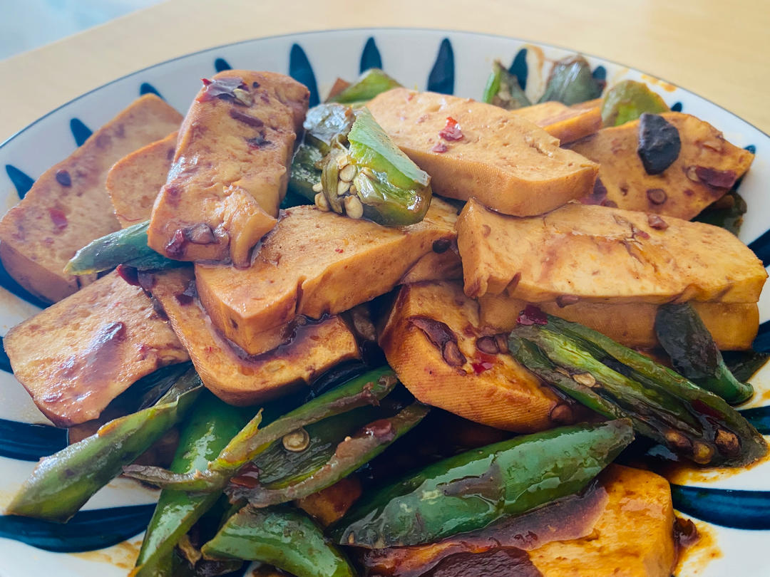 下饭湘菜【小炒攸县香干】，随手一炒就好吃！