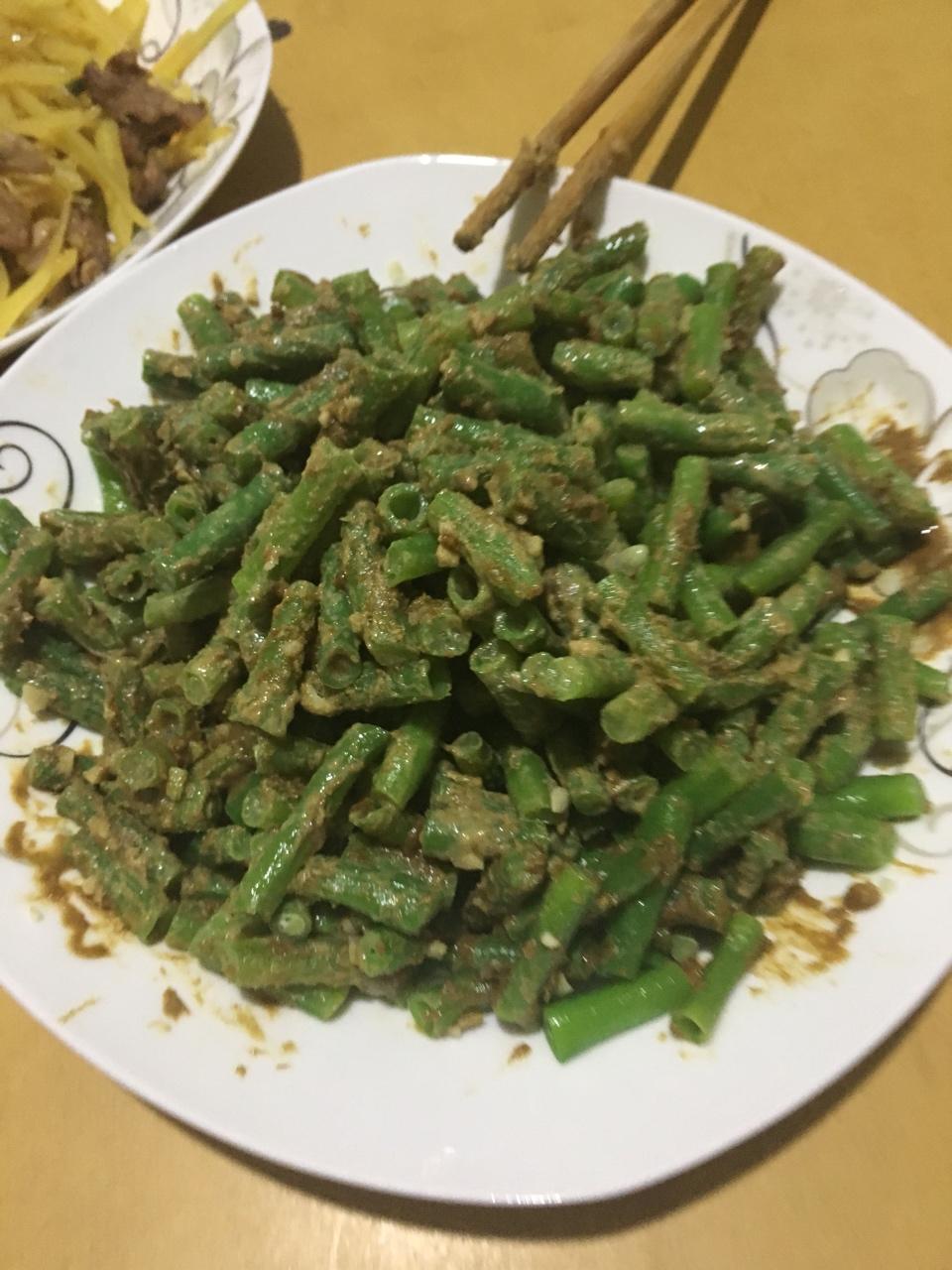 麻酱豆角