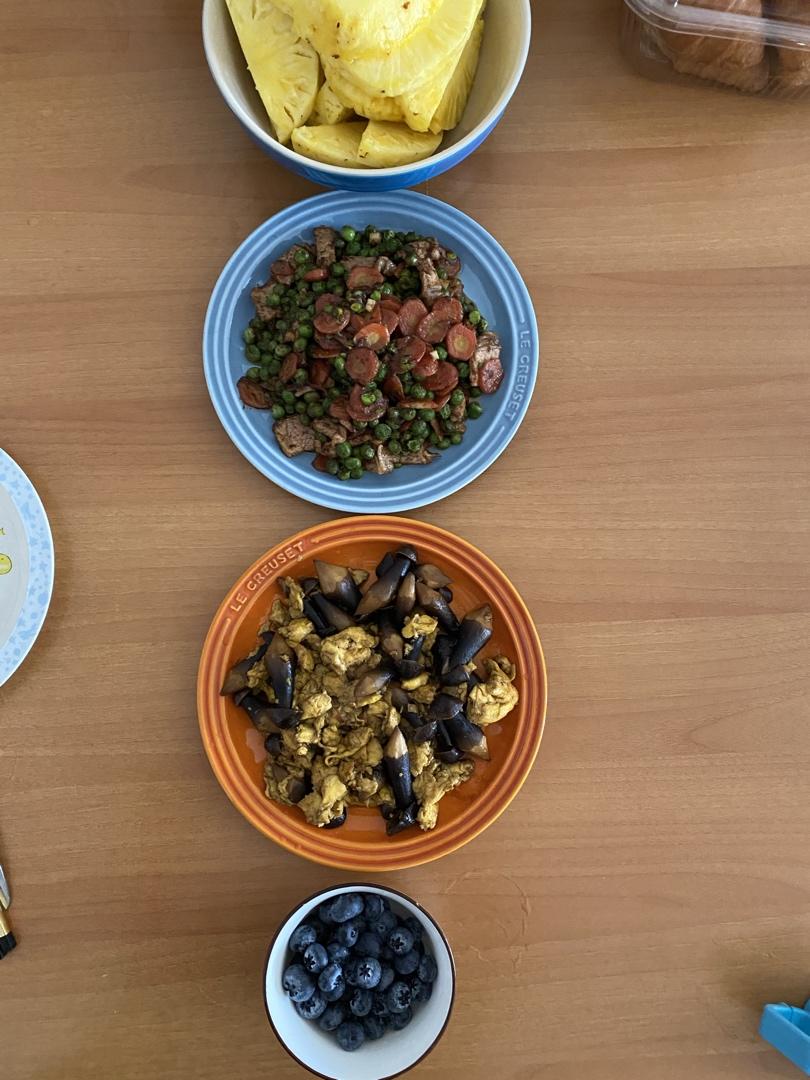 鸡纵菌炒鸡蛋·食鲜