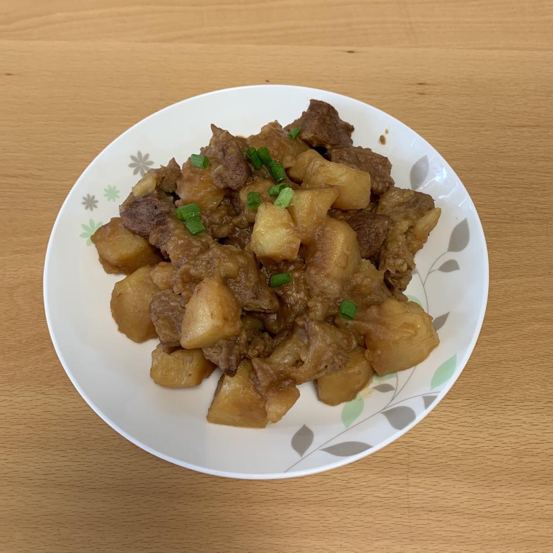 土豆炖牛肉