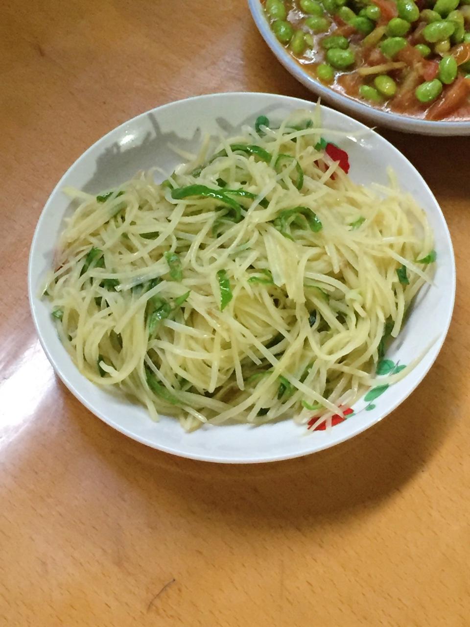青椒土豆丝