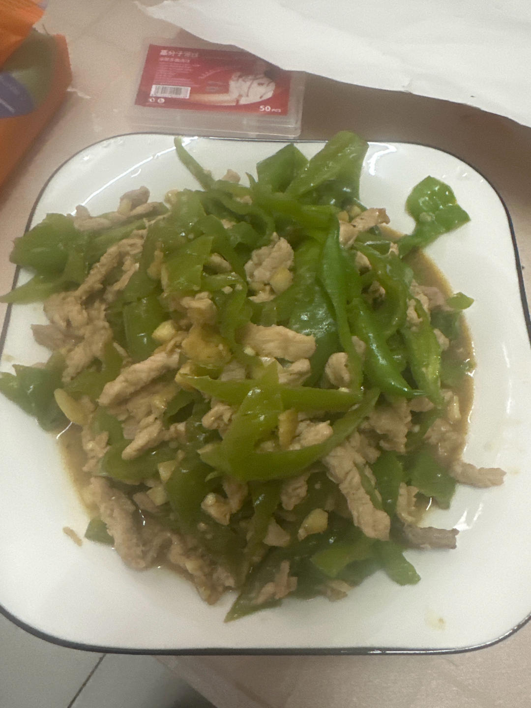 ‼️好吃到舔盘的青椒肉丝盖浇饭