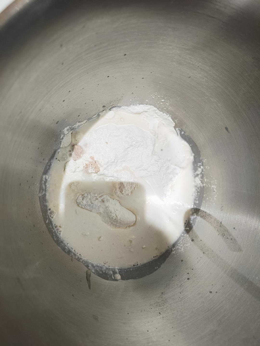 纯奶手撕吐司的做法 步骤1