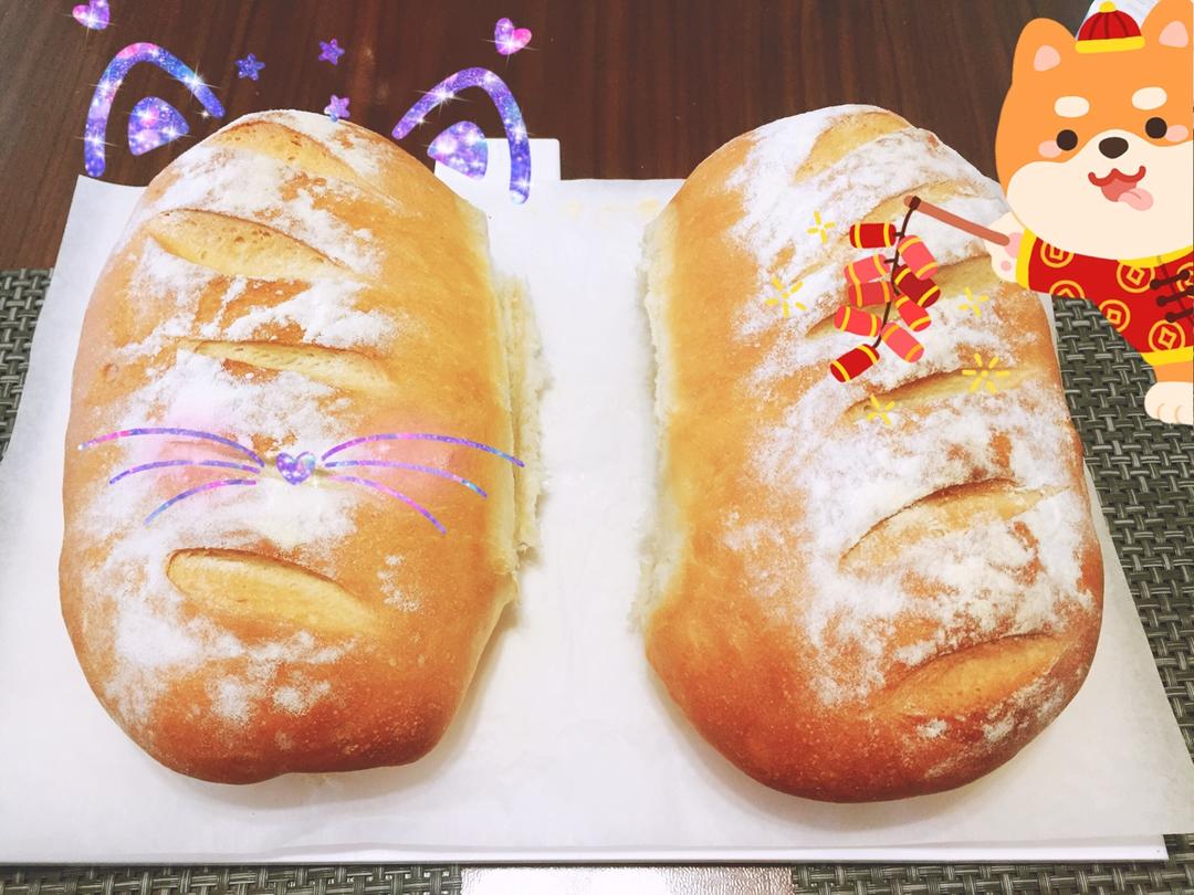 【保罗教你做面包】布鲁姆面包 Bloomer