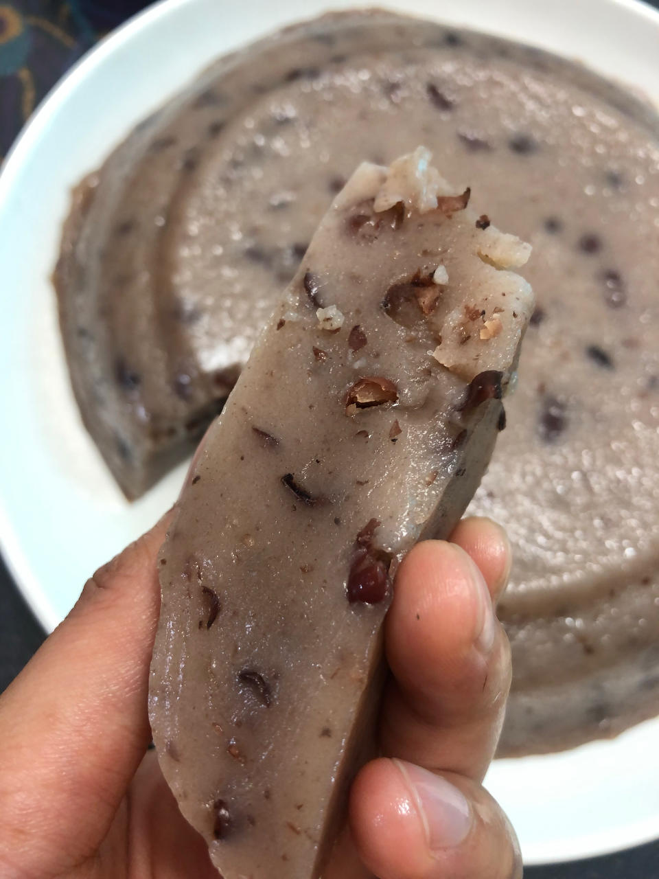 牛奶红豆糕