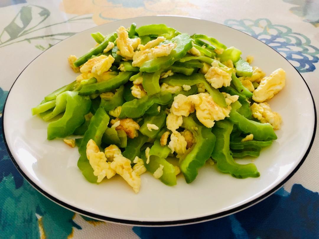 苦瓜炒蛋（清火菜）